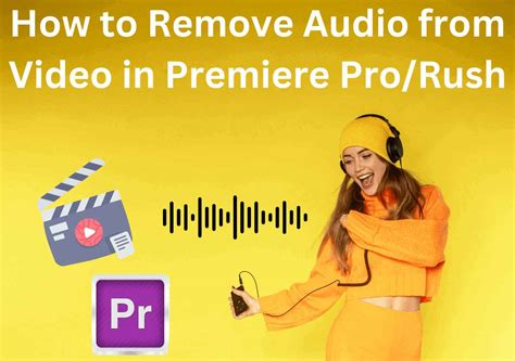 remove audio from premiere pro video.